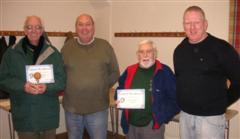 Bernard Slingsby and Norman Smithers get commended certificates